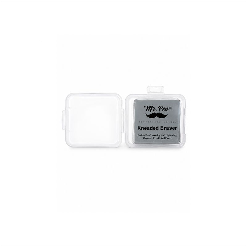 Kneaded Eraser – Gray Moldable Art Eraser with Storage Case