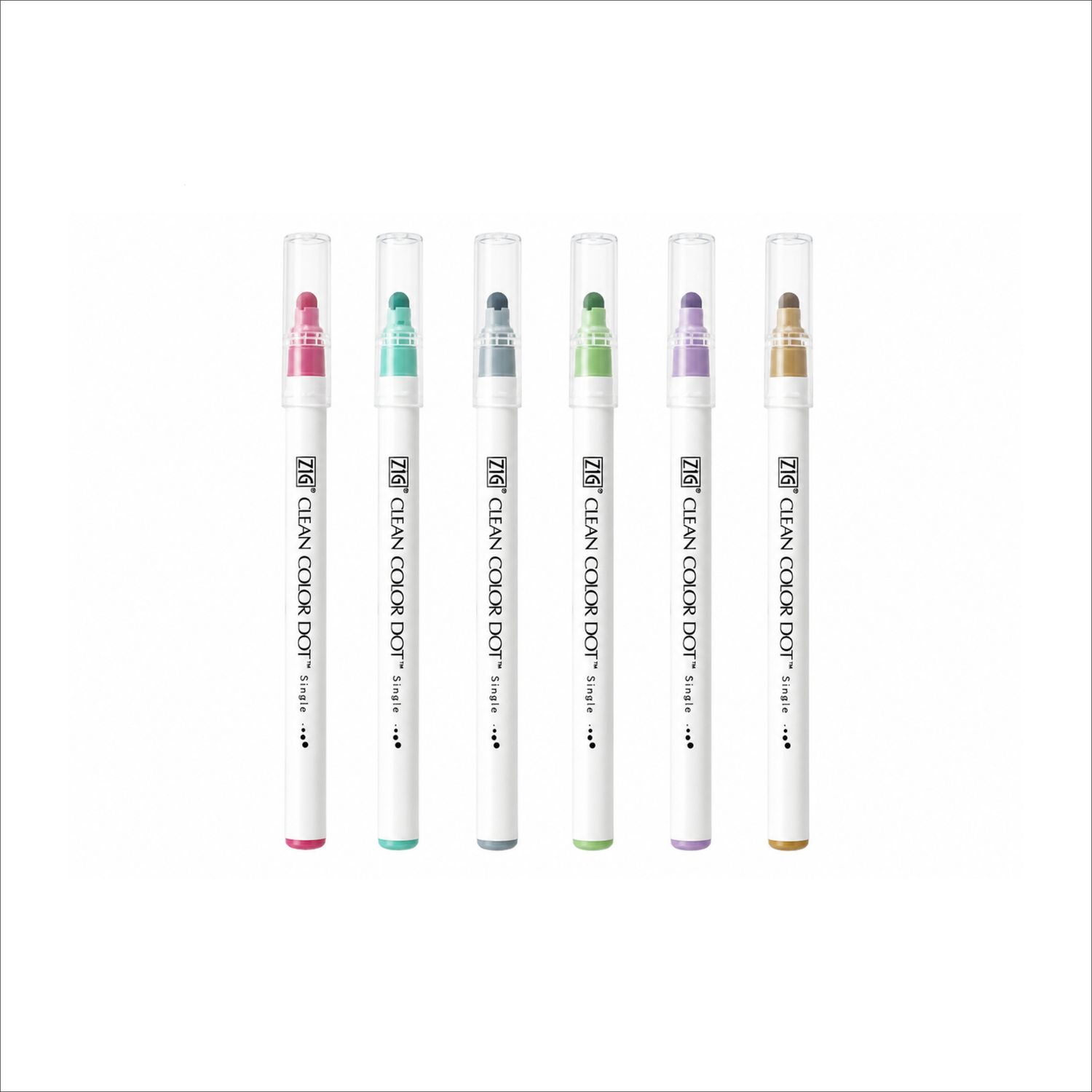 Kuretake ZIG Clean Color DOT Marker – Mild Smoky  (1 Piece)