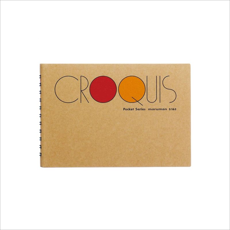 Maruman Croquis Pocket Sketchbook 10.7 × 15.3 cm