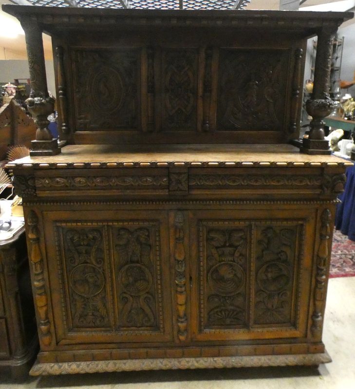 Antique Oak Sideboard