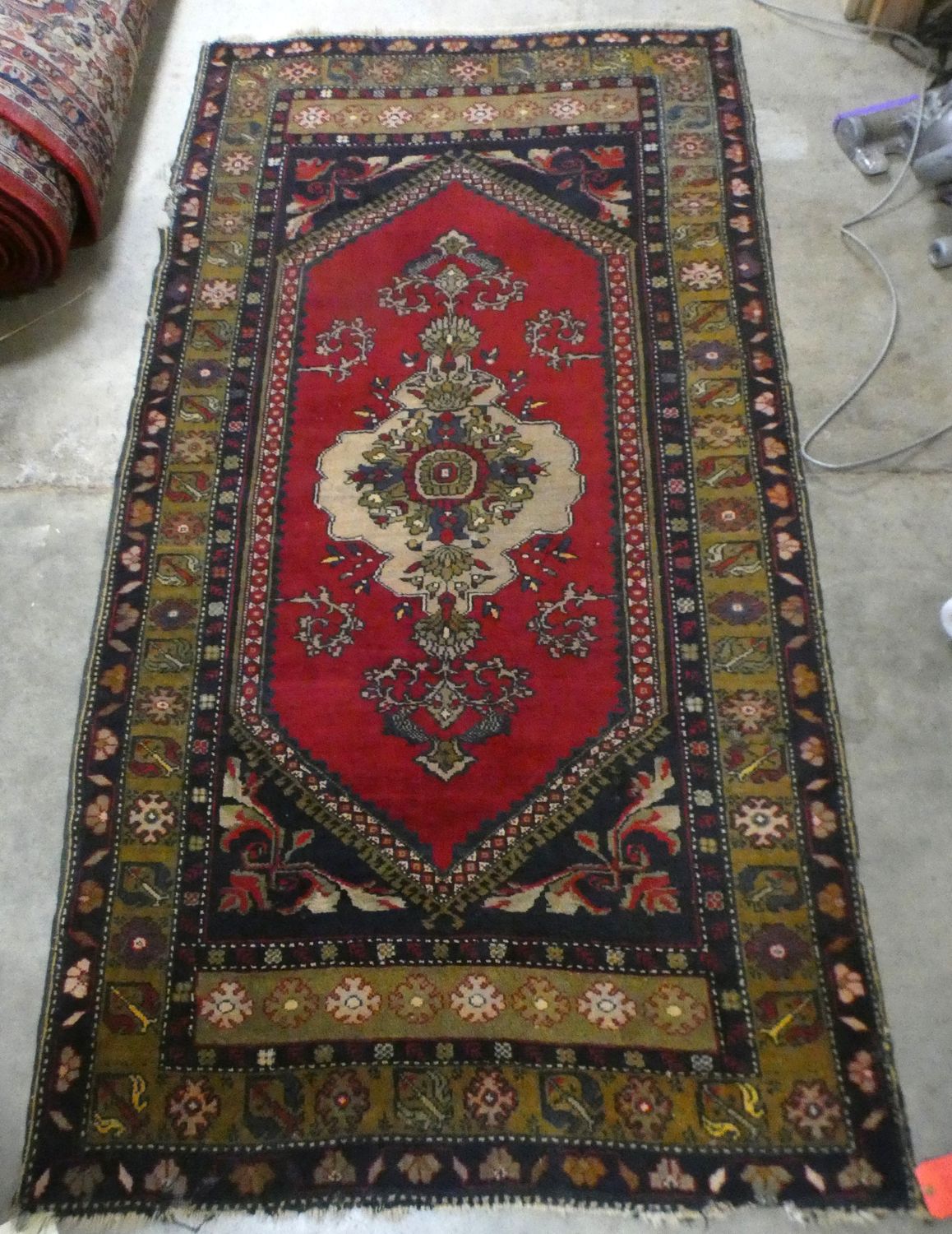 Turkish Oushak 3ft 8in x 6ft 11in   dvph