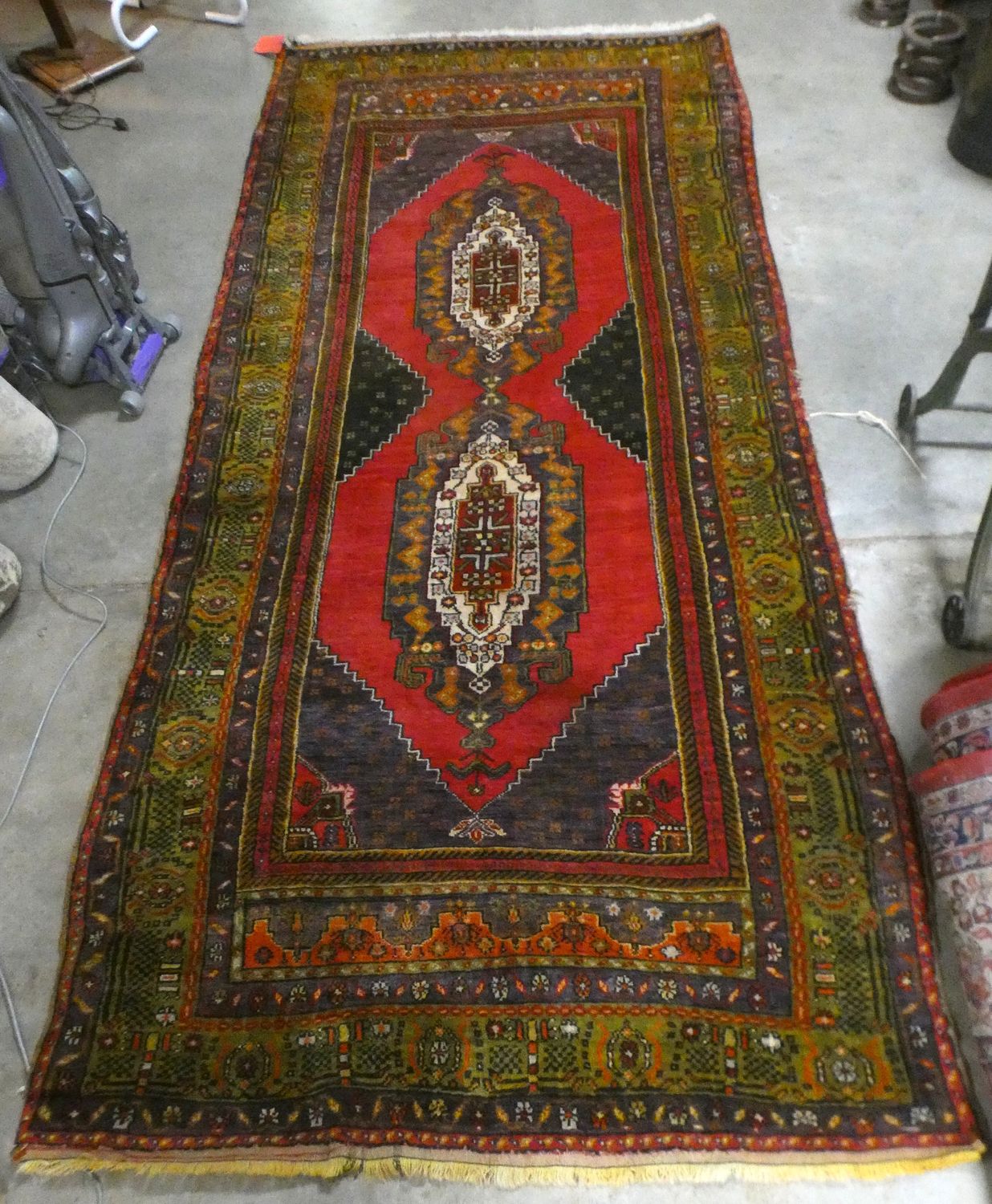 Turkish Oushak 4ft 8in x 10ft 7in   dvaj5