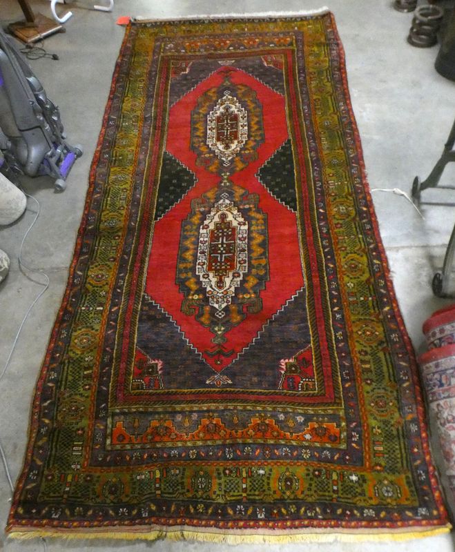 Turkish Oushak 4ft 8in x 10ft 7in   dvaj5