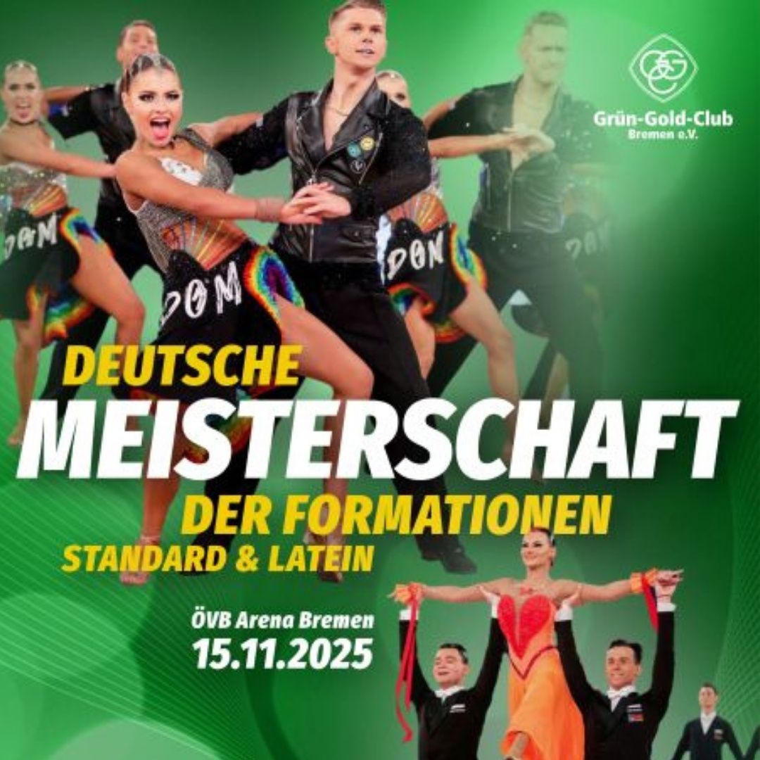 Deutsche Meisterschaft Formationen | Bremen 2025 | Doppelzimmer