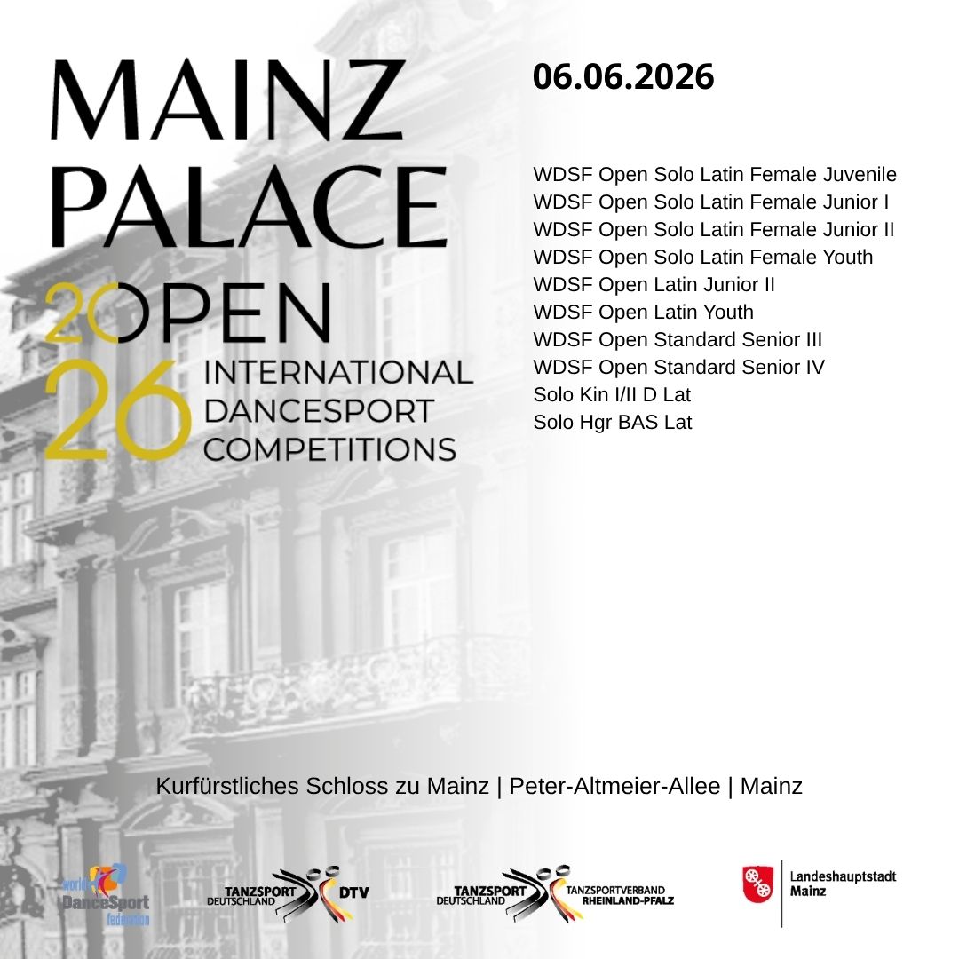 Mainz Palace Open 06.06.2026