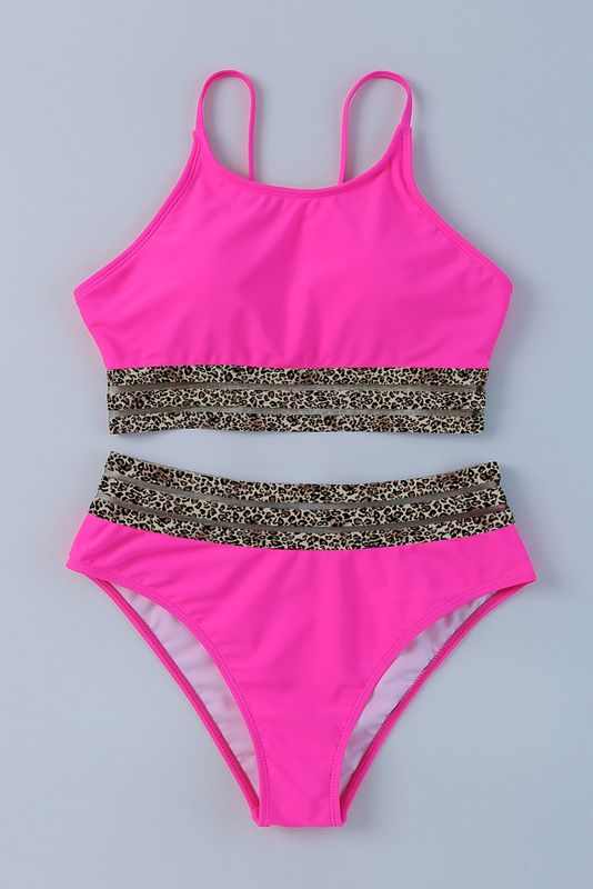 Leopard Rose Bikini