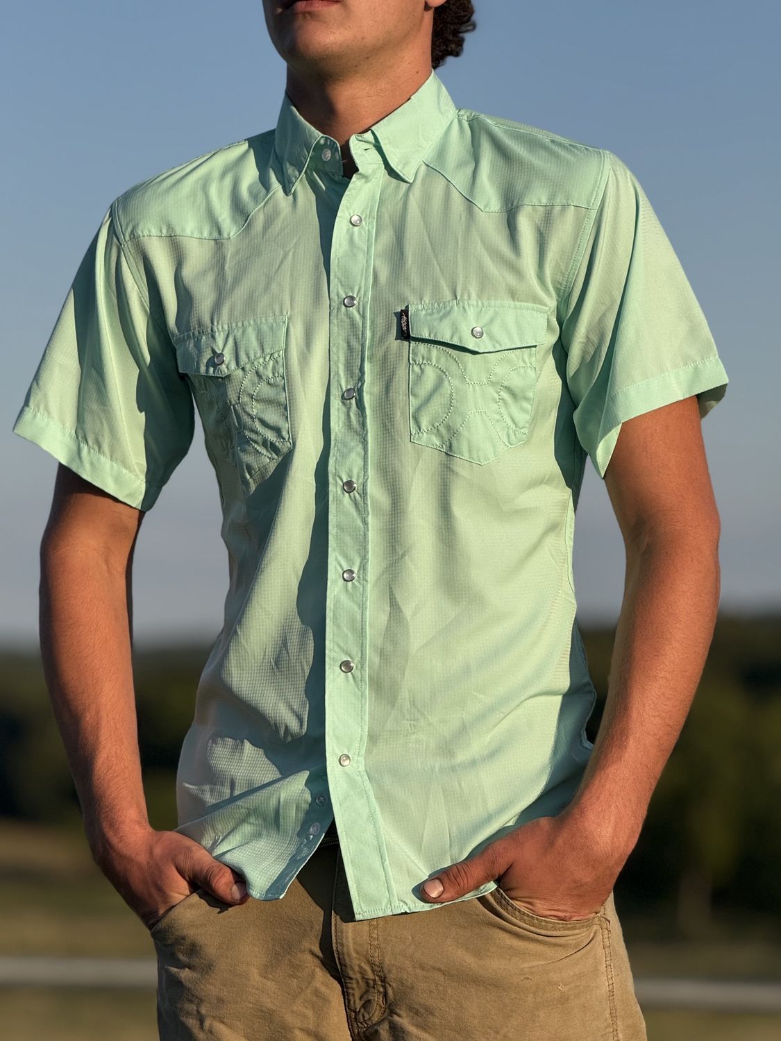 Hooey Short Sleeve Pearl Snap