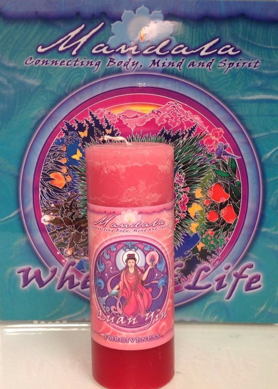 Herball Pillar Mandala Forgiveness