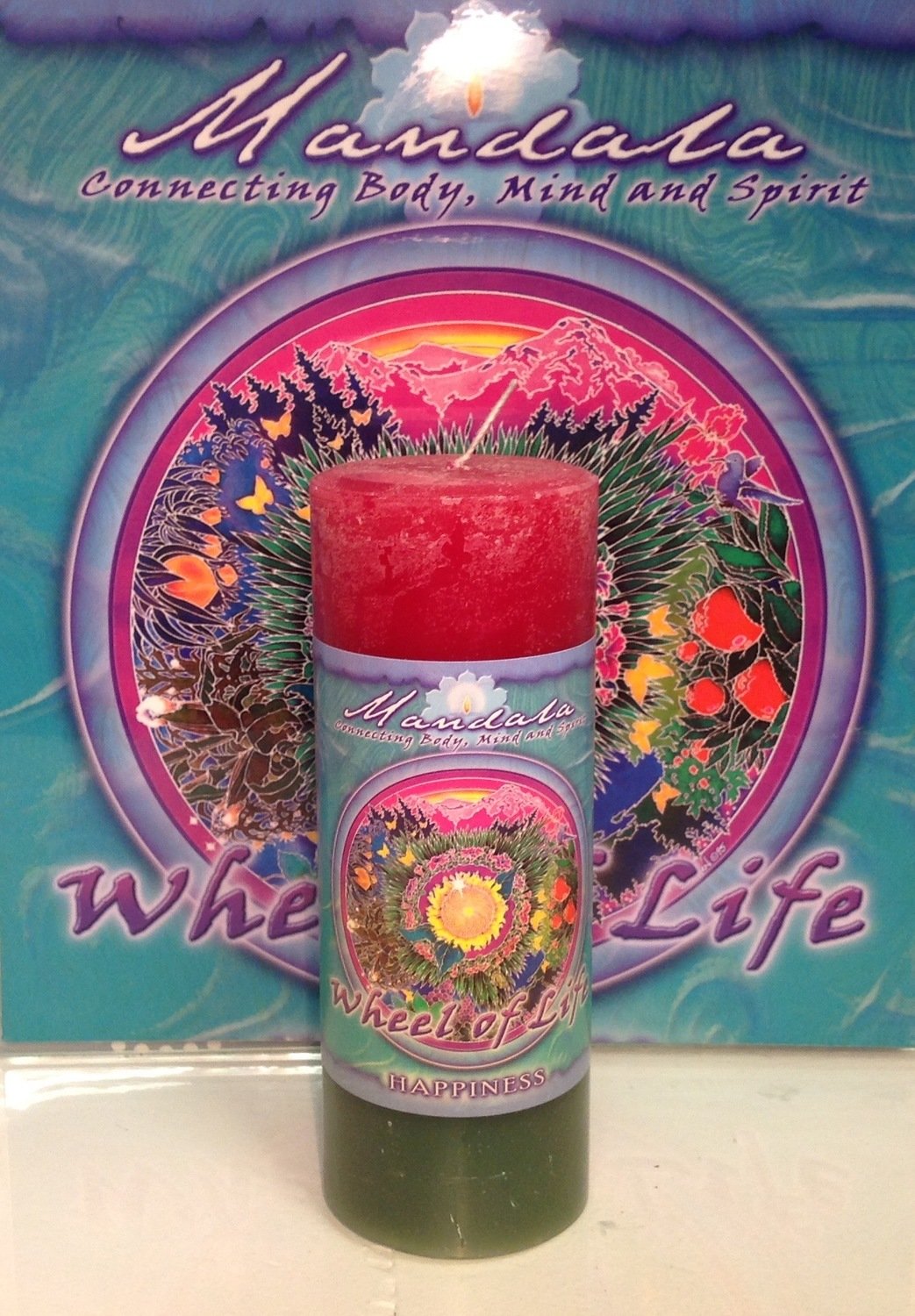 Herbal Pillar Mandala Happiness