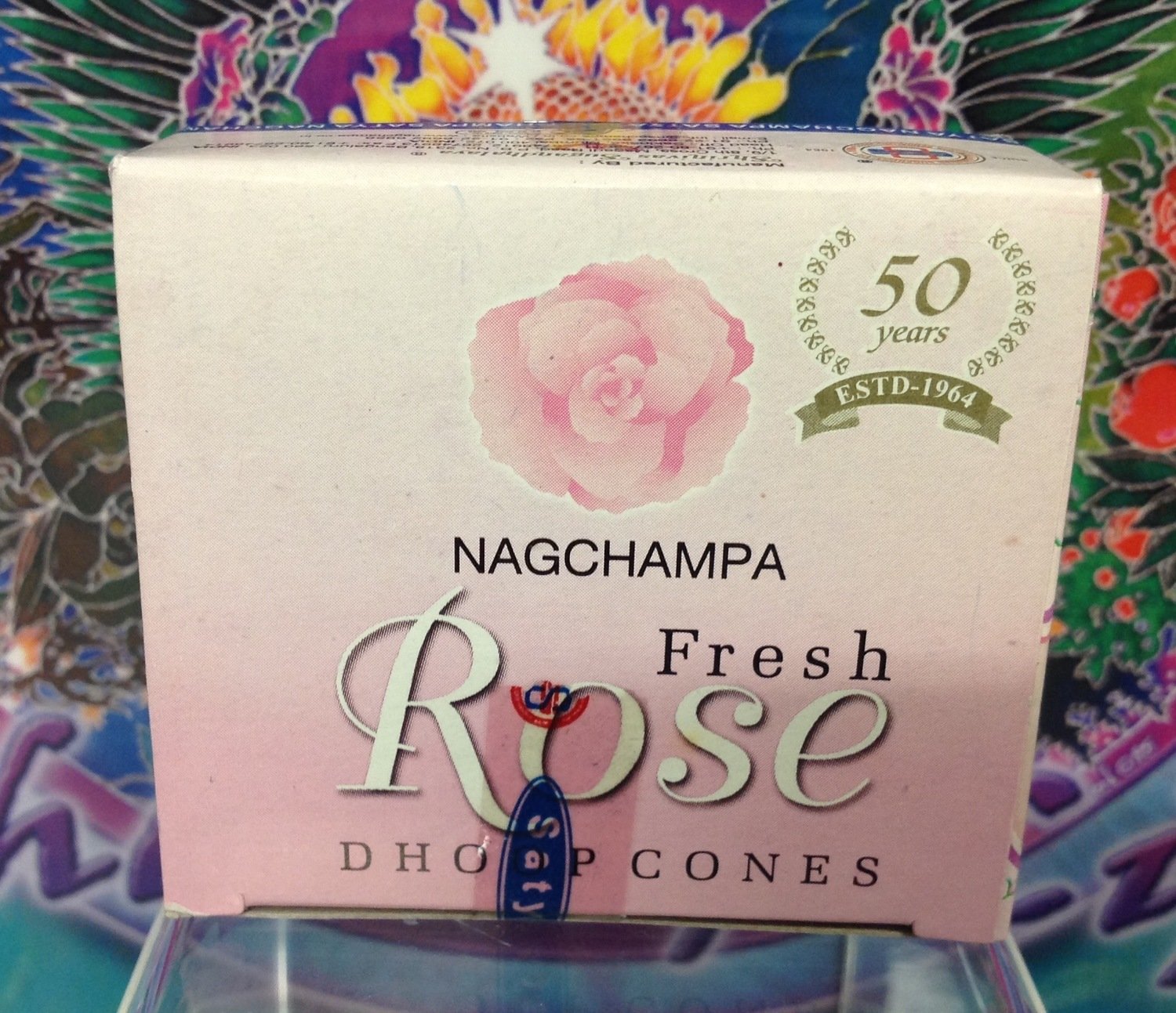 Incense Rose Dhoop Cones
