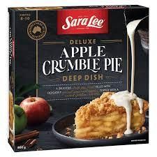 Sara Lee Apple Crumble Deep Dish Pie 800g