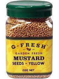 Garden Fresh Mustard Yellow Seeds 135g