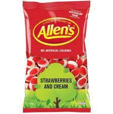 Allens Stawberries & Cream 1.3kg