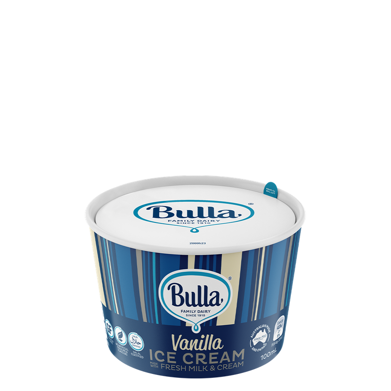 Bulla Vanilla Ice Cream Cup 100ml
