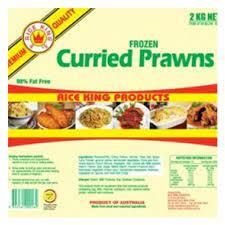Rice King Curried Prawns 1kg (GF)