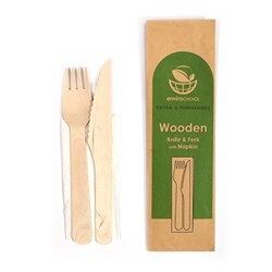 Castaway Cutery Set (Knife,Fork & Napkin)