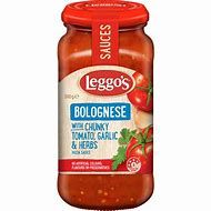 Leggo's Bolognese Chunky Tomato Garlic Sauce 500g