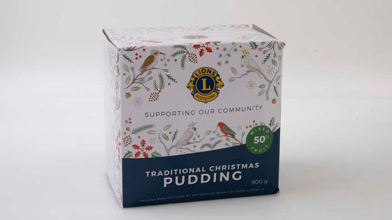 Lions Christmas Pudding 900g