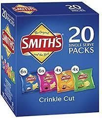 Smiths Crinkle Variety 20pk 375g