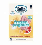 Bulla Frozen Yoghurt Passionfruit, Raspberry & Strawberry 8pk
