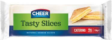 Cheer Sliced Tasty Cheese 1.5kg (96 slices)