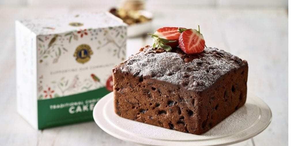 Lions Christmas Cakes 1kg