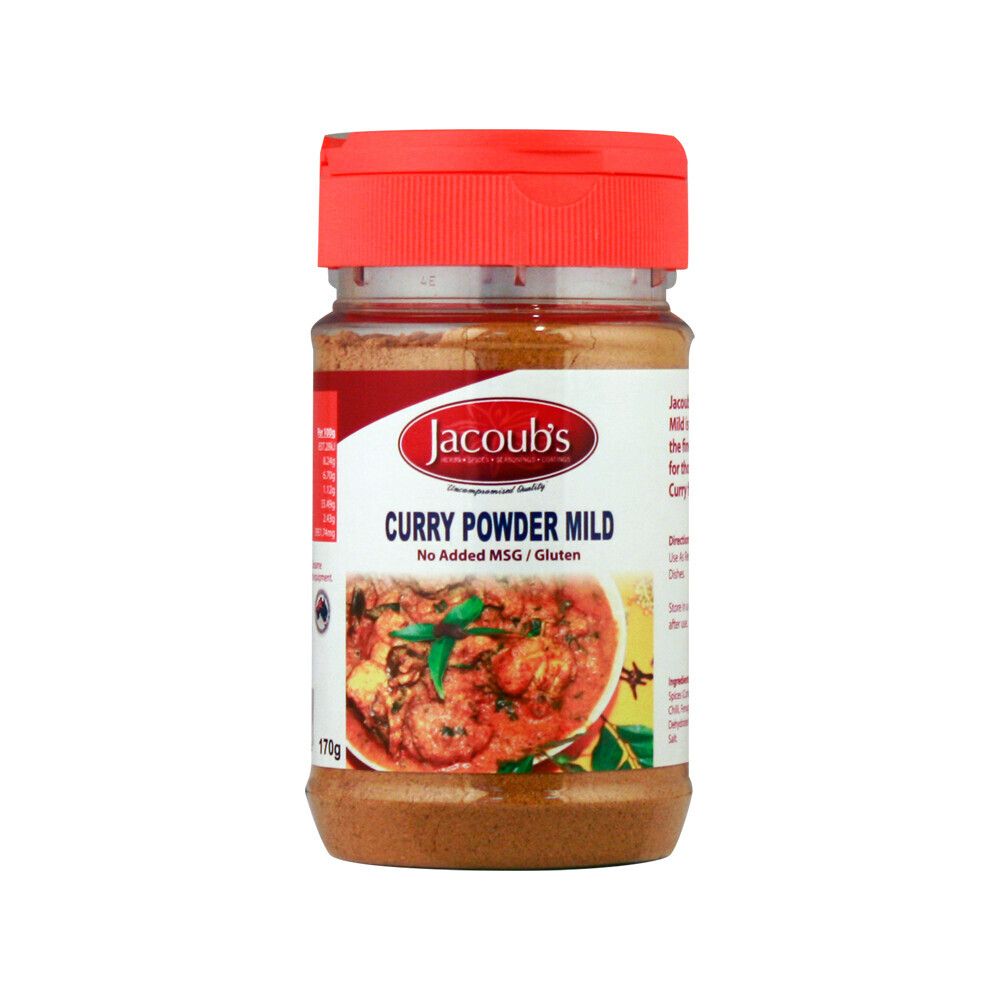 Jacoub's Mild  Curry Powder 170g