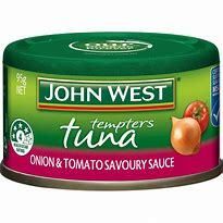 John West Onion & Tomato Savoury Sauce Tuna 95g