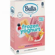 Bulla Frozen Yoghurt Mango, Wildberry & Strawberry 8pk