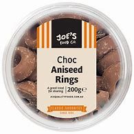 Joe's Choc Aniseed Rings 200g