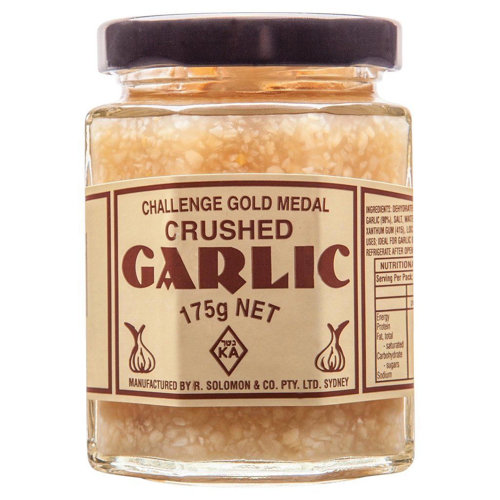 Challenge Crushed Garlic 175g