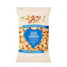 JC's Premium Salted Cashews 150g