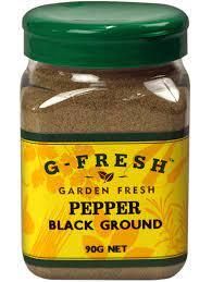 Garden Fresh Pepper Black Ground 90g
