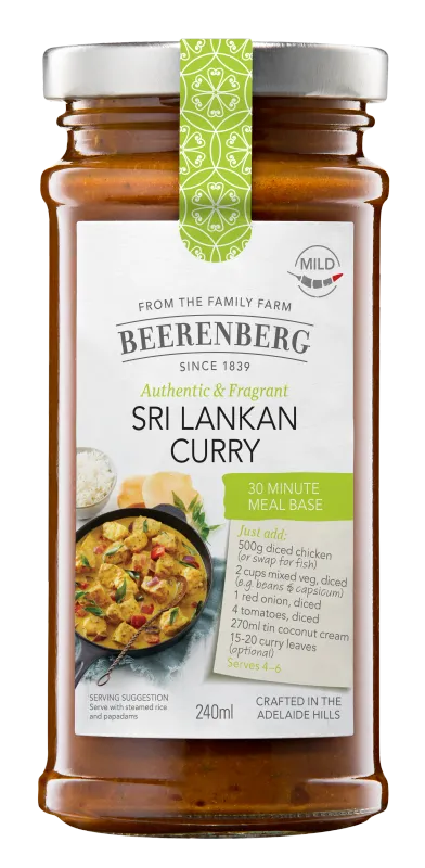 Beerenberg Sri Lankan  Curry 240ml
