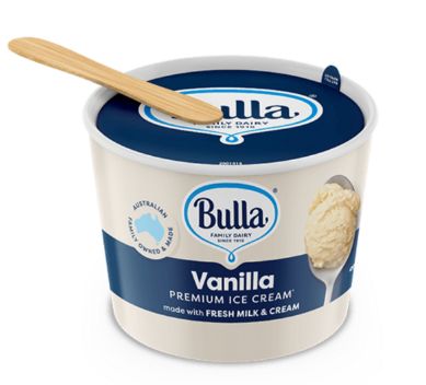 Bulla Vanilla Ice Cream Cup 100ml
