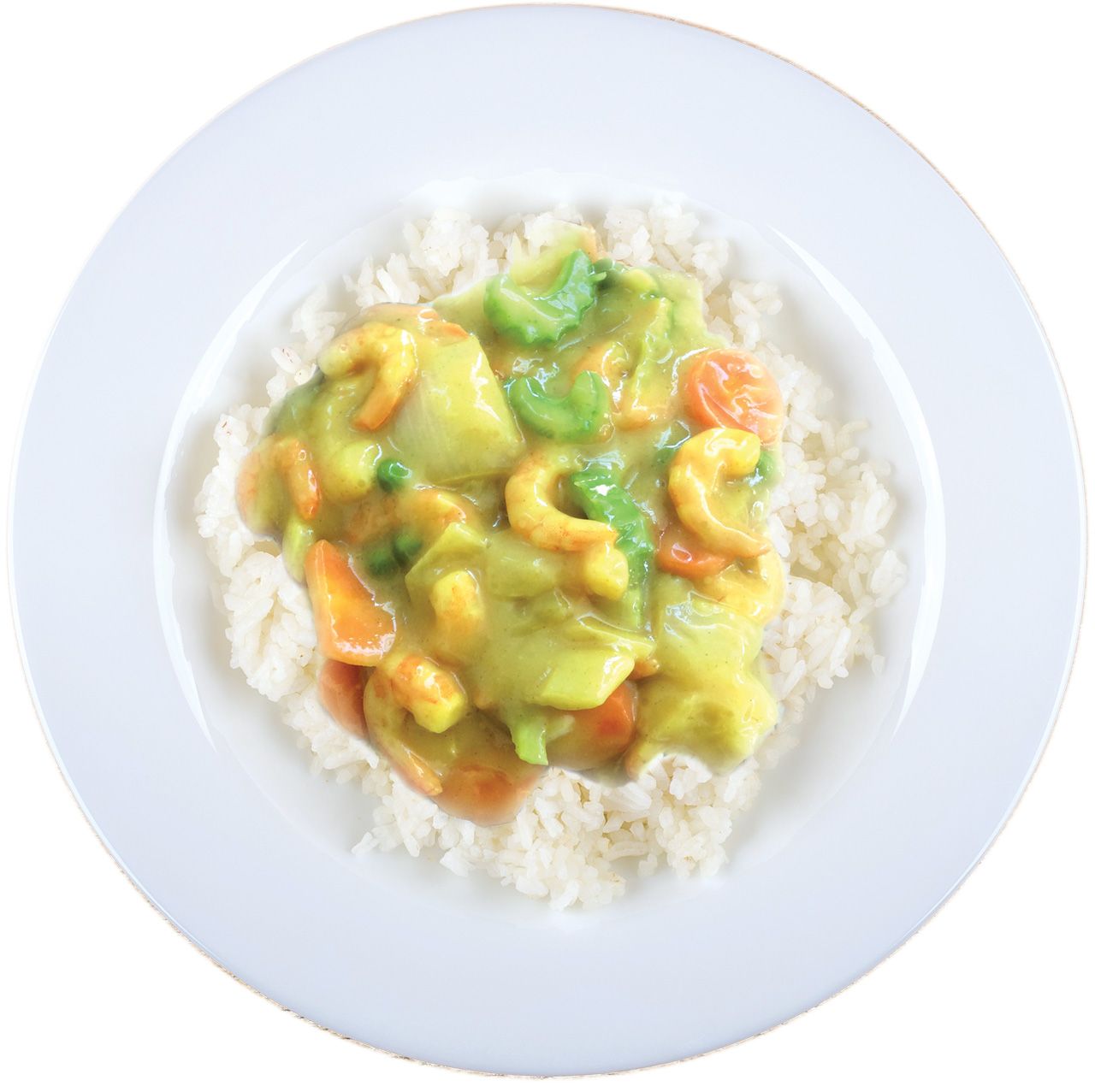 Rice King Curried Prawns Boil Bag 1kg