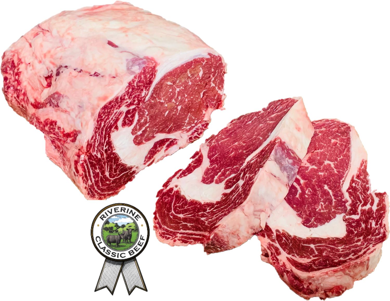 Beef Scotch Fillet (Cube Roll) - Riverine Classic (1.5kg - 2kg Portion)