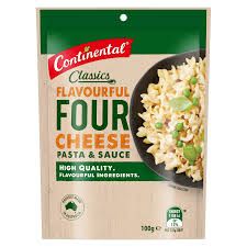 Continental Four Cheese Pasta & Sauce 170g