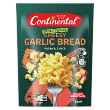 Continental Cheesy Garlic Bread Pasta 80g