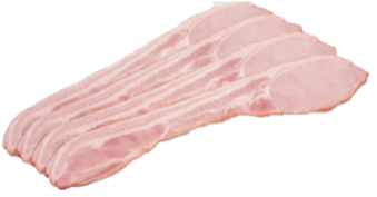Primo Bacon Rashers Rindless  - deli per kg