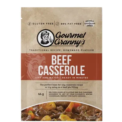 Gourmet Granny's Beef Casserole 44g Gourmet Granny's Beef Casserole 44g
