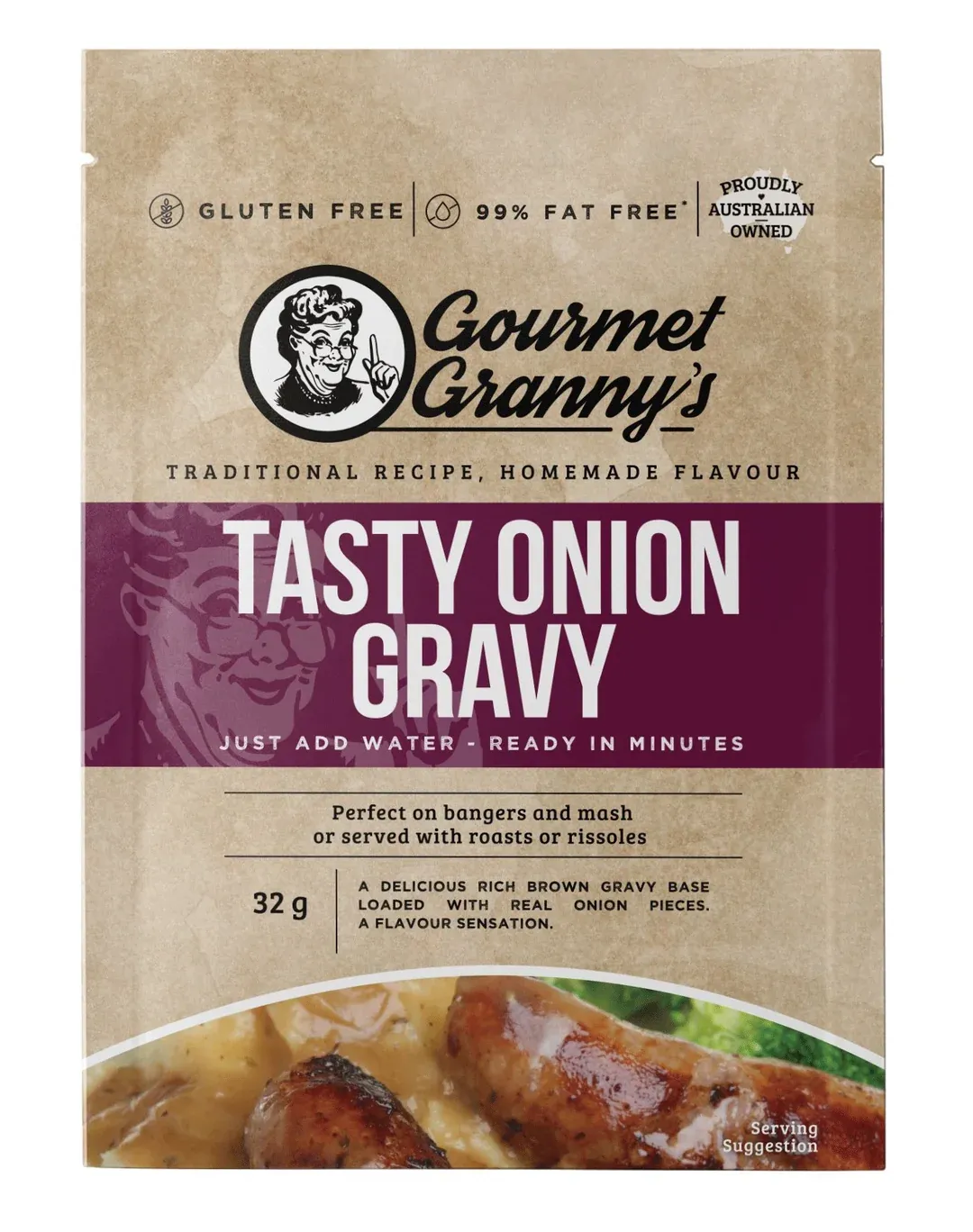Gourmet Granny's Onion Gravy 32g
