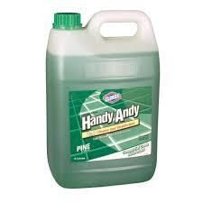 Handy Andy 2 in 1 Cleaner & Disinfectant 5ltr Pine Scented Handy Andy 2 in 1 Cleaner & Disinfectant 5ltr Pine Scented