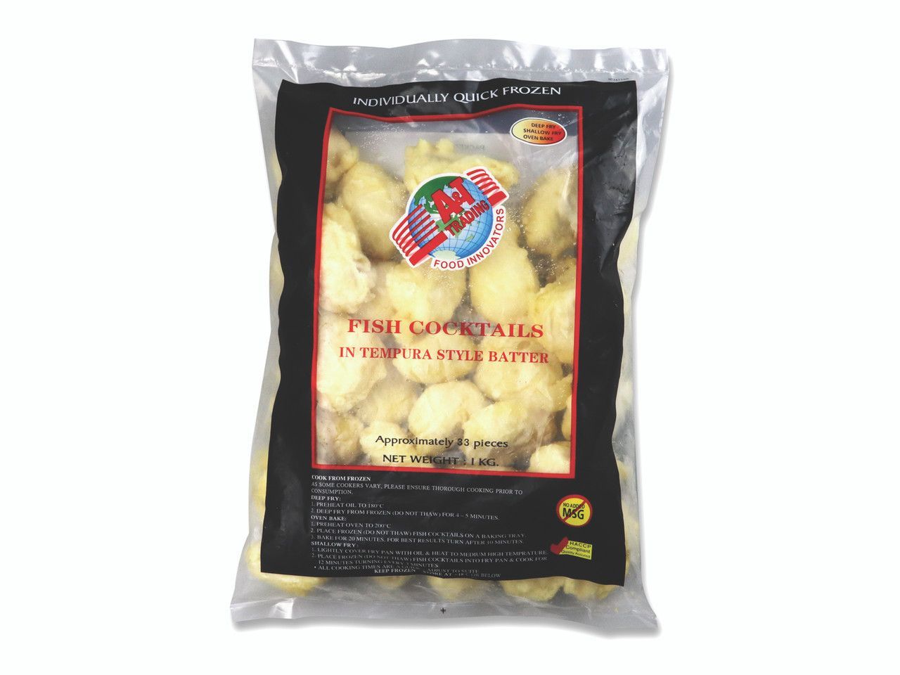 A&T Battered Fish Cocktails 1kg