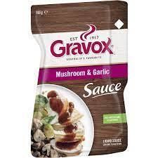 Gravox Mushroom & Garlic Finishing Sauce 165g Gravox Mushroom & Garlic Finishing Sauce 165g