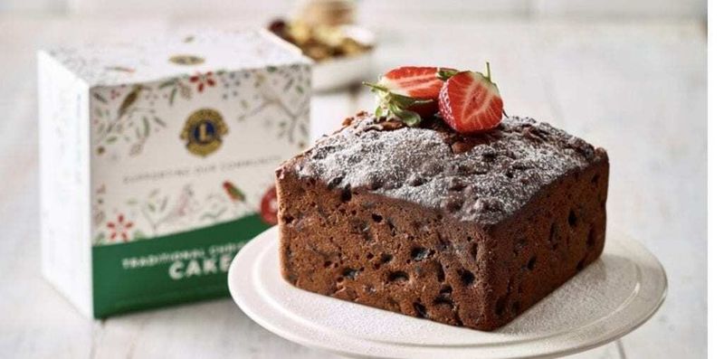 Lions Christmas Cakes 1kg