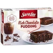 Sara Lee Chocolate Pudding 475g