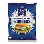 Steggles Crumbed Chicken Burger 1kg