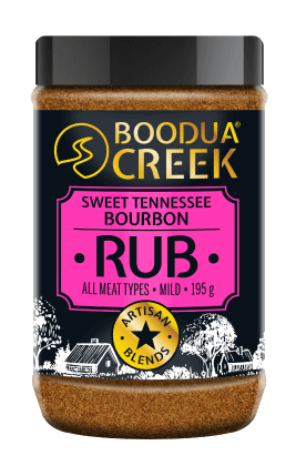 Boodua Creek Sweet Tennessee Bourbon Rub 230g Boodua Creek Sweet Tennessee Bourbon Rub 230g