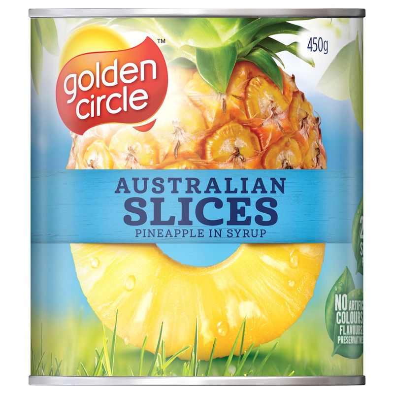 Golden Circle Pineapple Slices In Syrup 450g Golden Circle Golden Circle Pineapple Slices In Syrup 450g Golden Circle